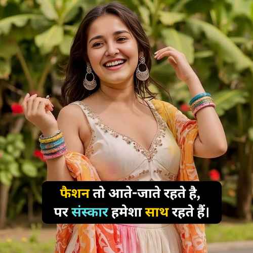 sanskari-girl-captions-for-instagram-in-hindi